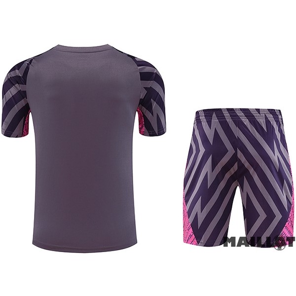 Foot Maillot Pas Cher Thailande Gardien Conjunto De Homme Manchester City 2023 2024 Purpura