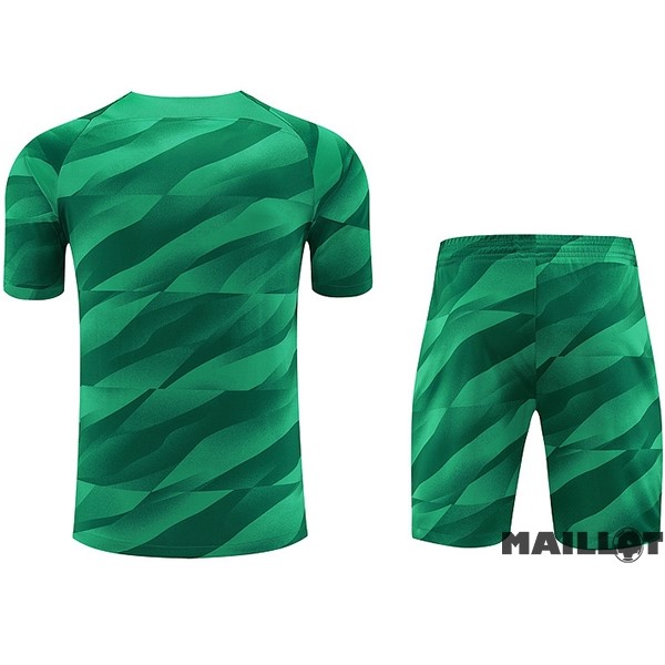 Foot Maillot Pas Cher Thailande Gardien Conjunto De Homme Paris Saint Germain 2023 2024 Vert