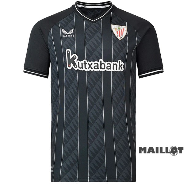 Foot Maillot Pas Cher Thailande Gardien Maillot Athletic Bilbao 2023 2024 Noir