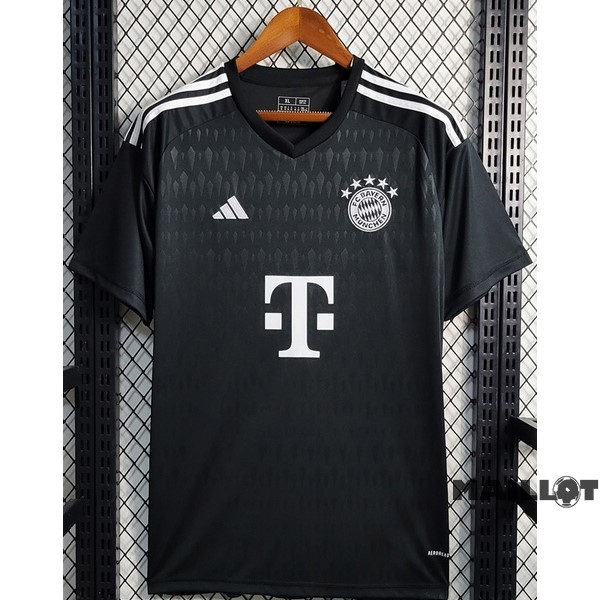 Foot Maillot Pas Cher Thailande Gardien Maillot Bayern Múnich 2023 2024 Noir