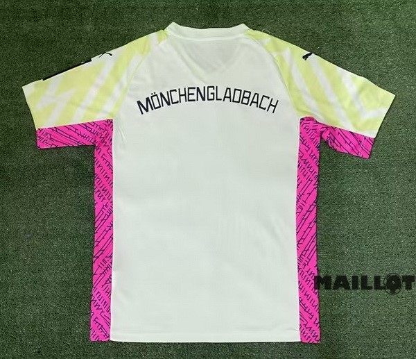 Foot Maillot Pas Cher Thailande Gardien Maillot Borussia Mönchengladbach 2023 2024 Jaune