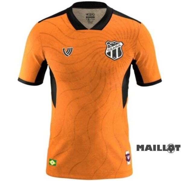 Foot Maillot Pas Cher Thailande Gardien Maillot Ceará 2023 2024 Orange