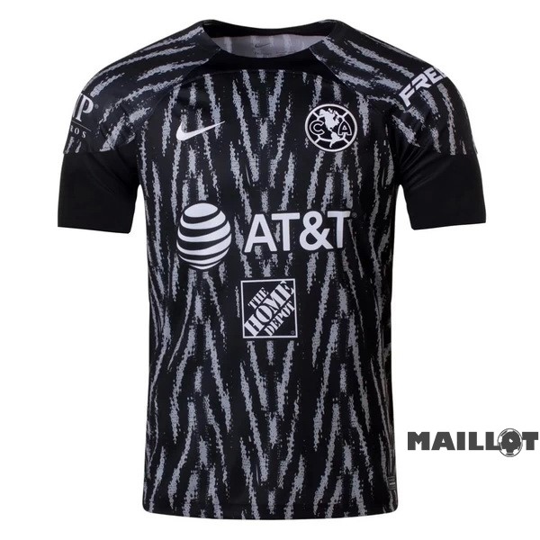Foot Maillot Pas Cher Thailande Gardien Maillot Club América 2022 2023 Noir