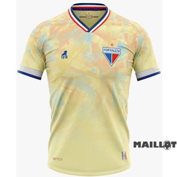 Foot Maillot Pas Cher Thailande Gardien Maillot Fortaleza 2022 2023 Jaune