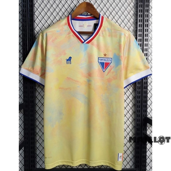 Foot Maillot Pas Cher Thailande Gardien Maillot Fortaleza 2022 2023 Jaune