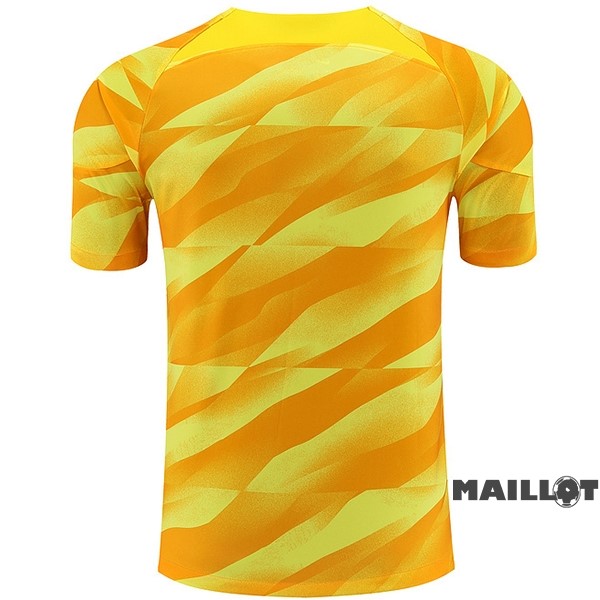 Foot Maillot Pas Cher Thailande Gardien Maillot Paris Saint Germain 2023 2024 Jaune