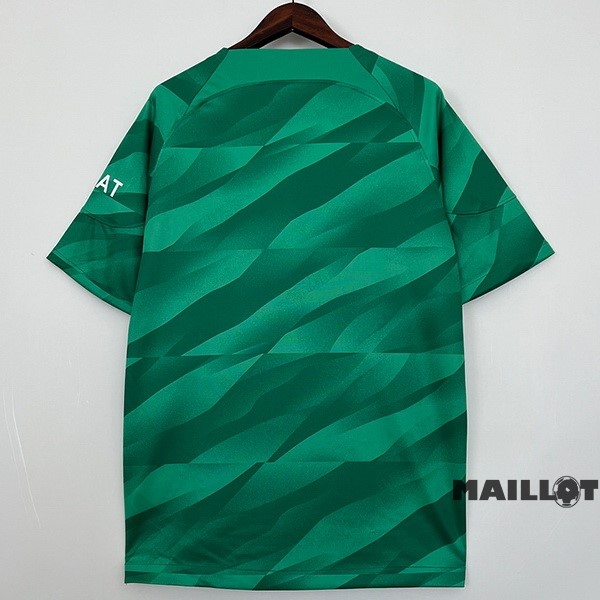 Foot Maillot Pas Cher Thailande Gardien Maillot Paris Saint Germain 2023 2024 Vert