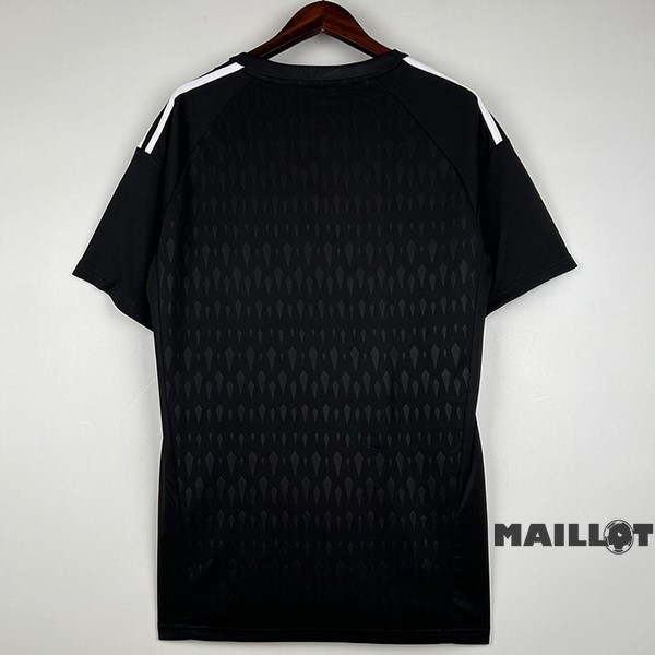 Foot Maillot Pas Cher Thailande Gardien Maillot Real Madrid 2023 2024 Noir