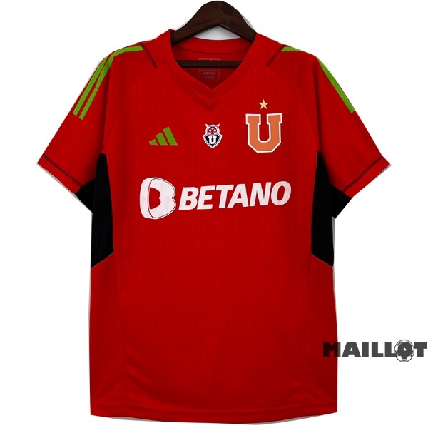 Foot Maillot Pas Cher Thailande Gardien Maillot Universidad De Chili 2023 2024 Rouge