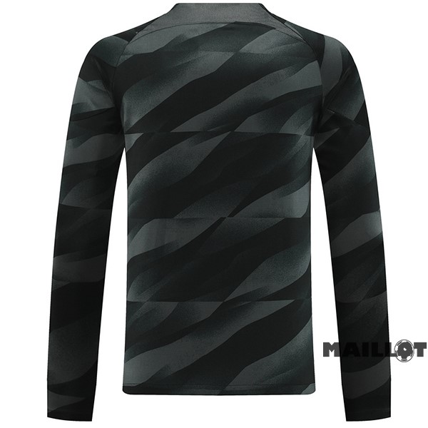 Foot Maillot Pas Cher Thailande Gardien Manches Longues Paris Saint Germain 2023 2024 Noir