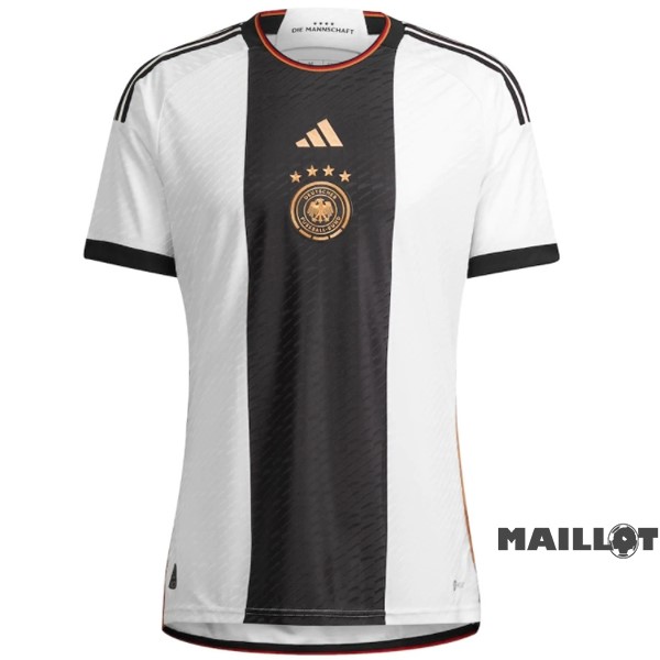 Foot Maillot Pas Cher Thailande Joueurs Domicile Maillot Allemagne 2022 Blanc