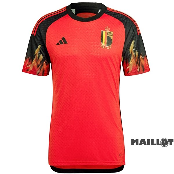 Foot Maillot Pas Cher Thailande Joueurs Domicile Maillot Belgique 2022 Rouge