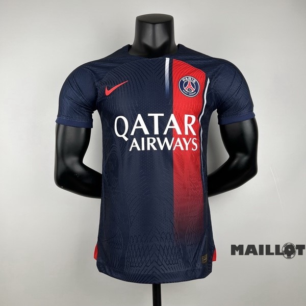 Foot Maillot Pas Cher Thailande Joueurs Domicile Maillot Paris Saint Germain 2023 2024 Bleu