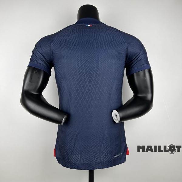 Foot Maillot Pas Cher Thailande Joueurs Domicile Maillot Paris Saint Germain 2023 2024 Bleu