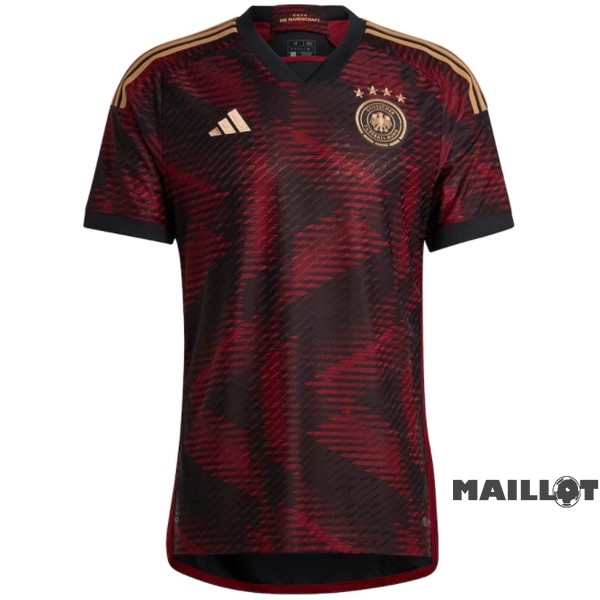 Foot Maillot Pas Cher Thailande Joueurs Exterieur Maillot Allemagne 2022 Rouge