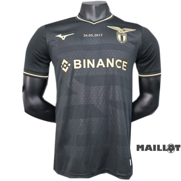 Foot Maillot Pas Cher Thailande Joueurs Spécial Maillot Lazio 2023 2024 Noir