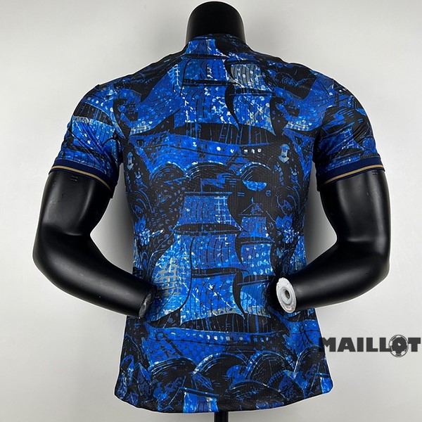 Foot Maillot Pas Cher Thailande Joueurs Spécial Maillot Manchester City 2023 2024 Bleu Marine