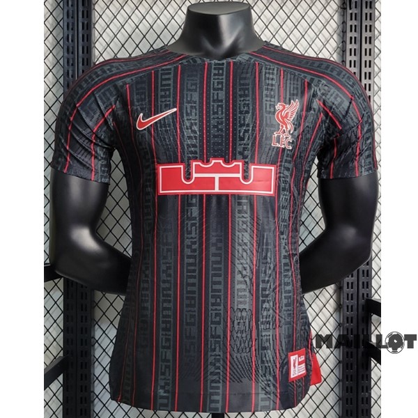 Foot Maillot Pas Cher Thailande Maillot Joueurs Spécial Liverpool 2022 2023 Noir