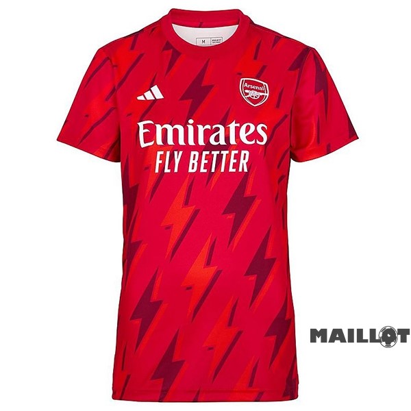 Foot Maillot Pas Cher Thailande Pré match Maillot Arsenal 2023 2024 Rouge