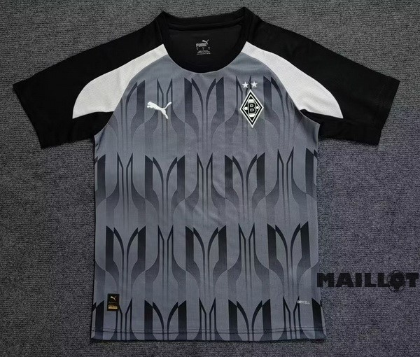 Foot Maillot Pas Cher Thailande Pré match Maillot Borussia Mönchengladbach 2023 2024 Noir