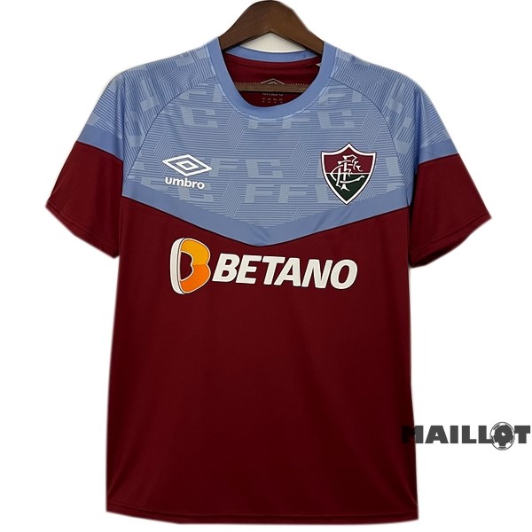 Foot Maillot Pas Cher Thailande Pré match Maillot Fluminense 2022 2023 Rouge