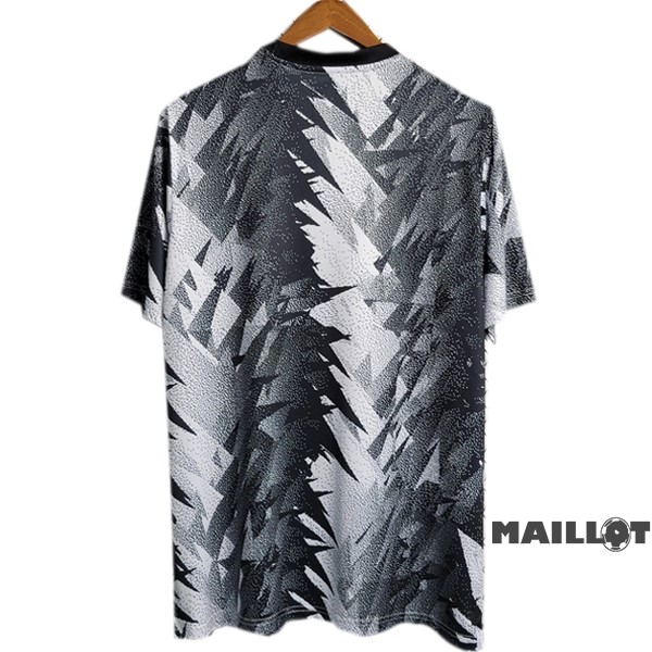 Foot Maillot Pas Cher Thailande Pré match Maillot Juventus 2023 2024 Gris Blanc