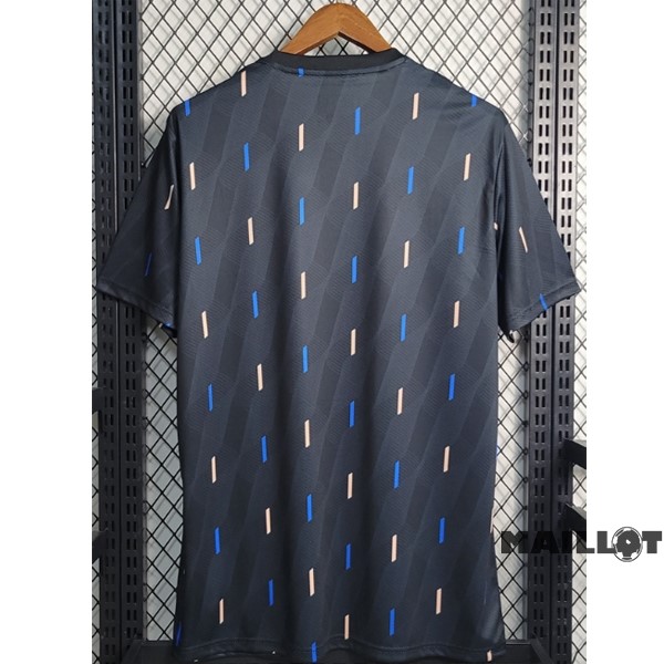 Foot Maillot Pas Cher Thailande Pré match Maillot Manchester United 2022 2023 Noir