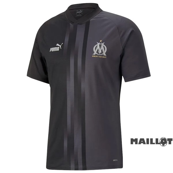 Foot Maillot Pas Cher Thailande Pré match Maillot Marsella 2023 2024 Noir