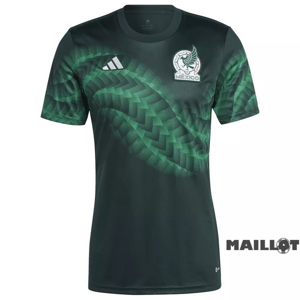 Foot Maillot Pas Cher Thailande Pré match Maillot Mexico 2022 Vert