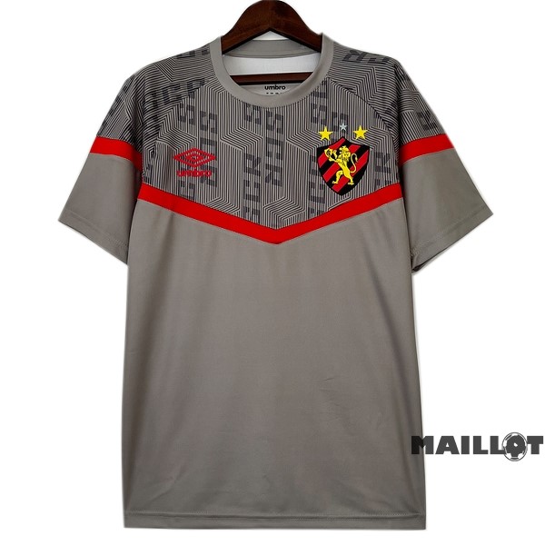 Foot Maillot Pas Cher Thailande Pré match Maillot Recife 2023 2024 Gris