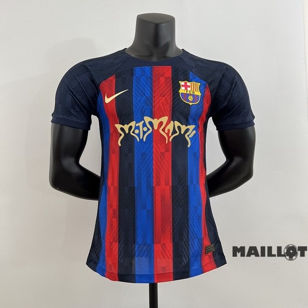 Foot Maillot Pas Cher Thailande Spécial Joueurs Maillot Barcelona 2023 2024 Bleu Rouge