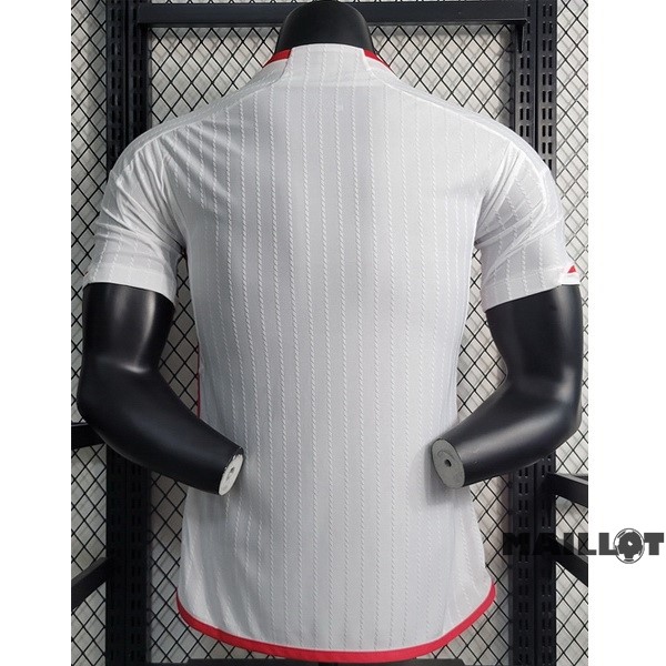 Foot Maillot Pas Cher Thailande Spécial Joueurs Maillot Manchester United 2023 2024 Blanc Rouge