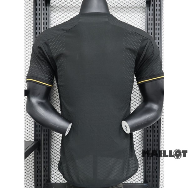 Foot Maillot Pas Cher Thailande Spécial Joueurs Maillot Real Madrid 2023 2024 Noir III Jaune