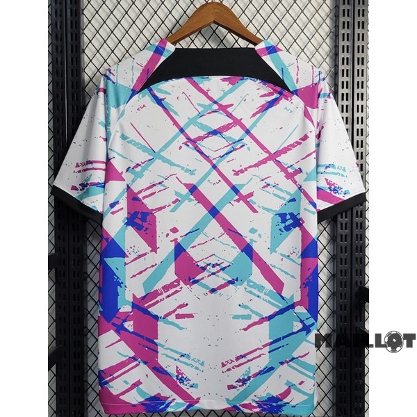Foot Maillot Pas Cher Thailande Spécial Maillot Barcelona 2023 2024 Blanc Purpura