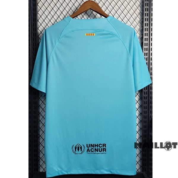 Foot Maillot Pas Cher Thailande Spécial Maillot Barcelona 2023 2024 Bleu Vert