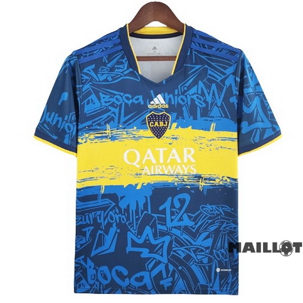 Foot Maillot Pas Cher Thailande Spécial Maillot Boca Juniors 2022 2023 Bleu