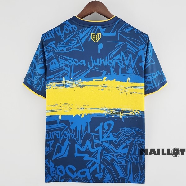 Foot Maillot Pas Cher Thailande Spécial Maillot Boca Juniors 2022 2023 Bleu