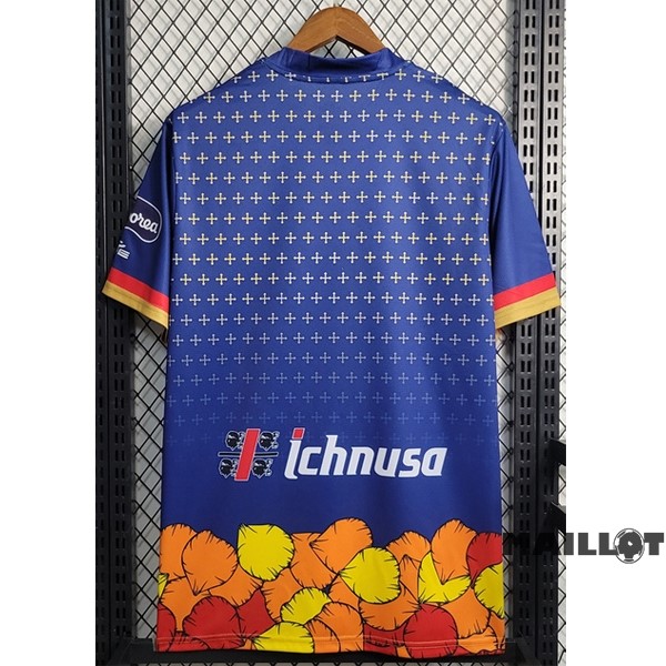 Foot Maillot Pas Cher Thailande Spécial Maillot Cagliari Calcio 2023 2024 Bleu
