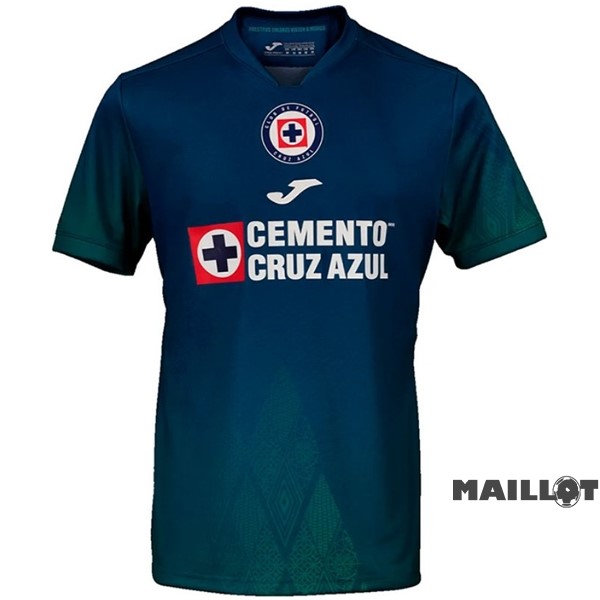 Foot Maillot Pas Cher Thailande Spécial Maillot Cruz Bleu 2022 2023 Vert