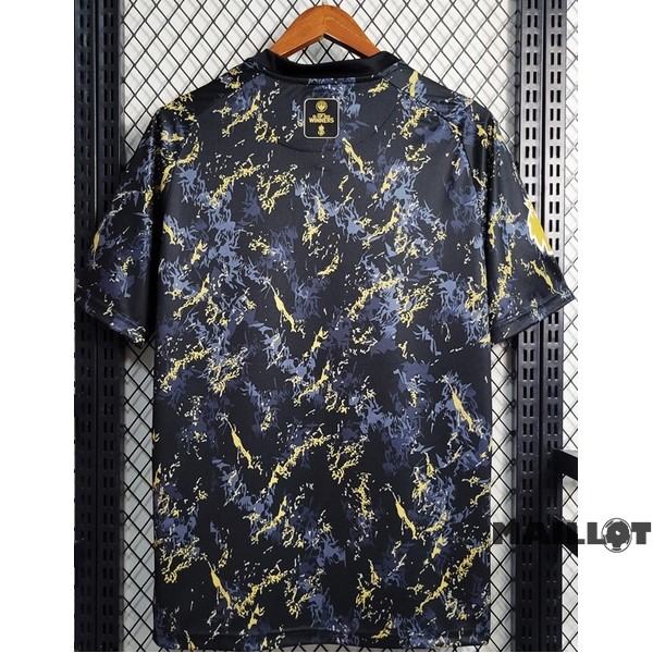 Foot Maillot Pas Cher Thailande Spécial Maillot Manchester City 2023 2024 Noir Jaune