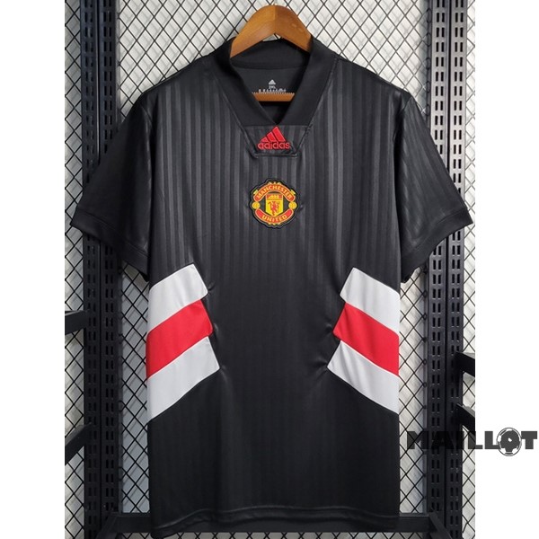 Foot Maillot Pas Cher Thailande Spécial Maillot Manchester United 2023 2024 Noir Blanc