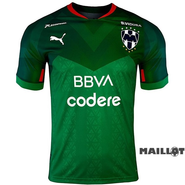 Foot Maillot Pas Cher Thailande Spécial Maillot Monterrey 2022 2023 Vert