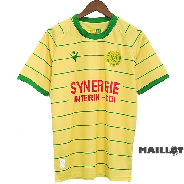 Foot Maillot Pas Cher Thailande Spécial Maillot Nantes 2023 2024 Jaune