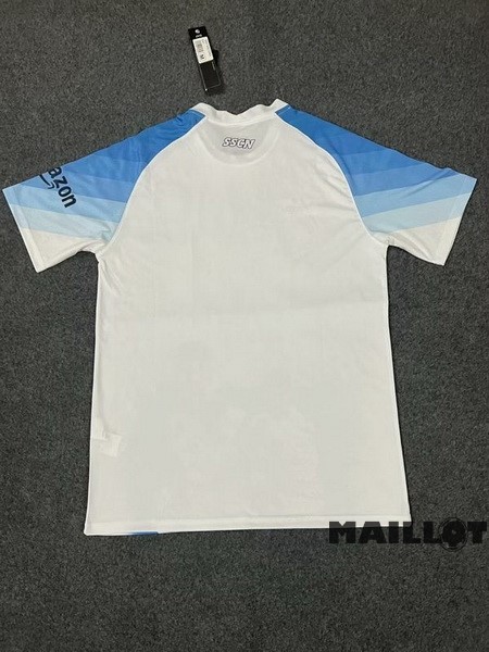 Foot Maillot Pas Cher Thailande Spécial Maillot Napoli 2023 2024 Bleu I Blanc