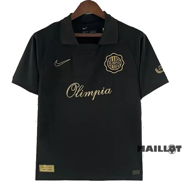 Foot Maillot Pas Cher Thailande Spécial Maillot Olimpia 2022 2023 Noir