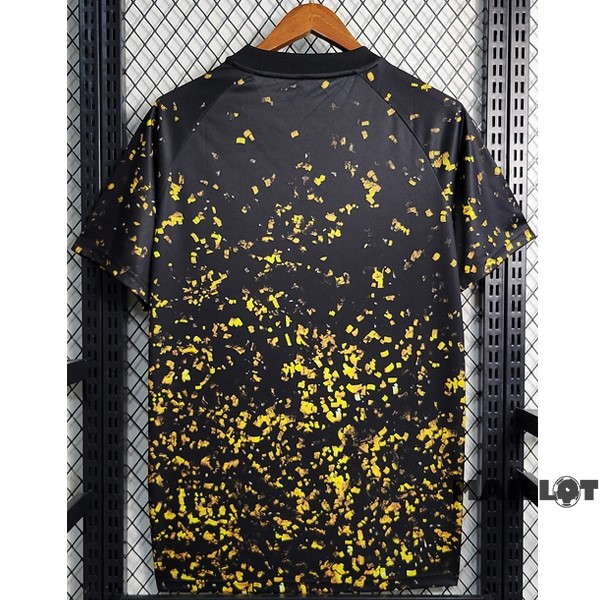 Foot Maillot Pas Cher Thailande Spécial Maillot Real Madrid 2019 2020 Noir Jaune
