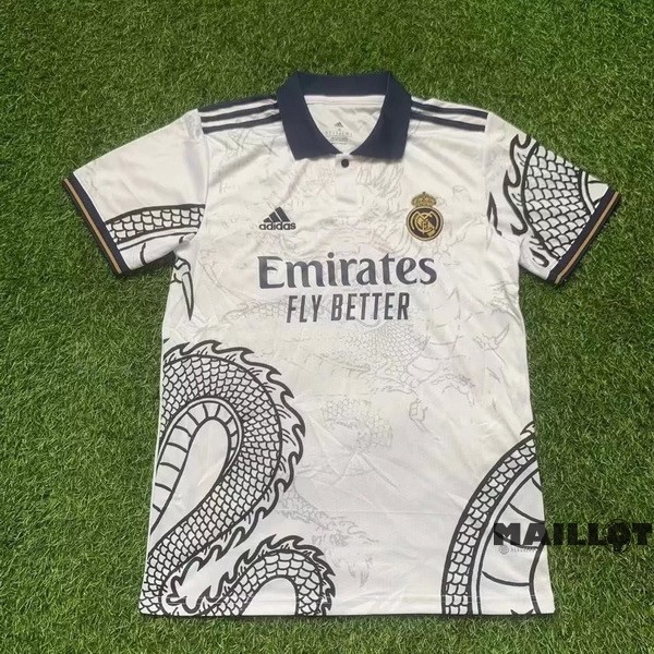 Foot Maillot Pas Cher Thailande Spécial Maillot Real Madrid 2022 2023 Blanc