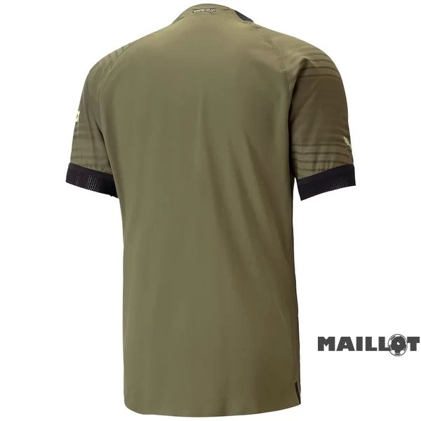 Foot Maillot Pas Cher Thailande Third Joueurs Maillot AC Milan 2022 2023 Vert