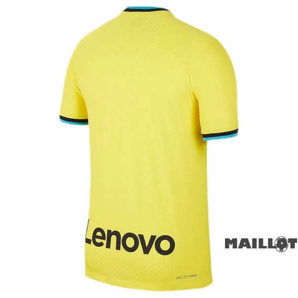 Foot Maillot Pas Cher Thailande Third Joueurs Maillot Inter Milán 2022 2023 Jaune