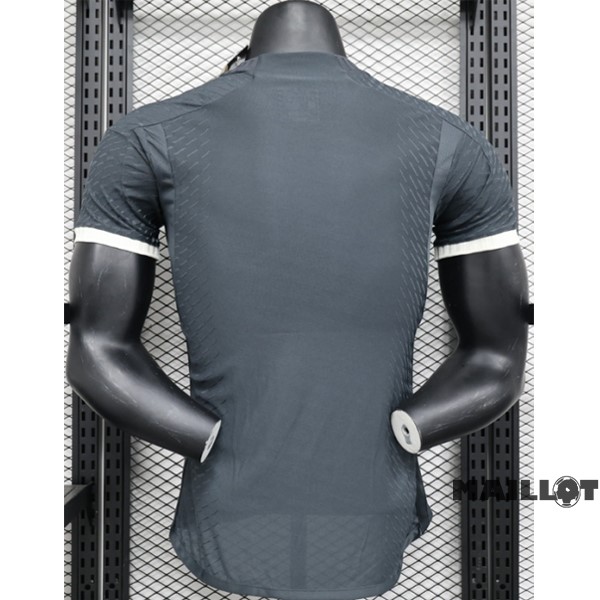 Foot Maillot Pas Cher Thailande Third Joueurs Maillot Juventus 2023 2024 Gris Noir